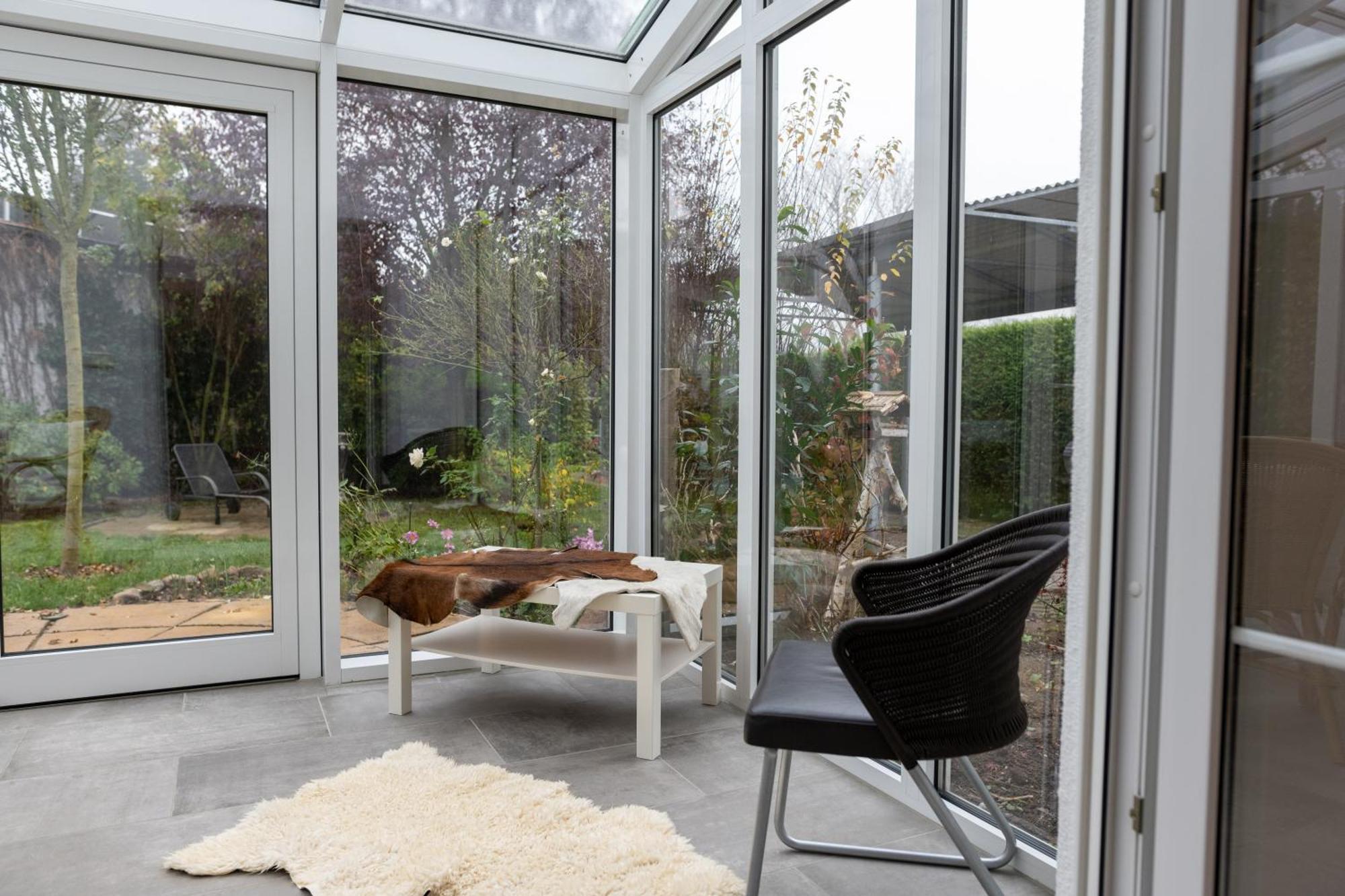 Ganzes Ferienhaus In Leipzig Mit Garage Und Fussbodenheizung Luaran gambar